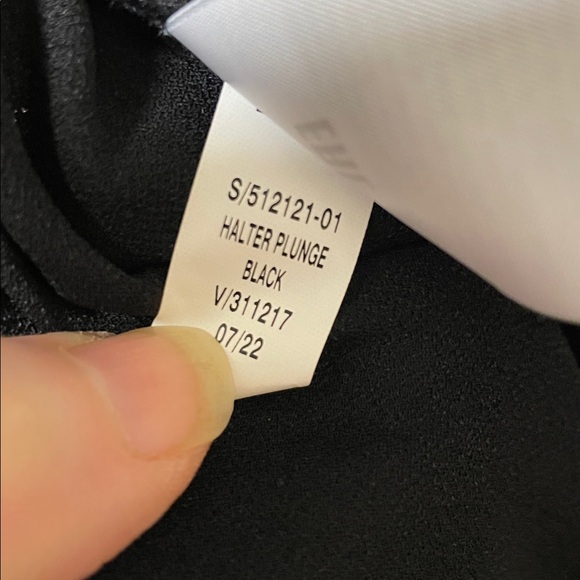 Banana Republic | Black | Livia | Halter Neck | Jumpsuit | Size 14 - Picture 9 of 16